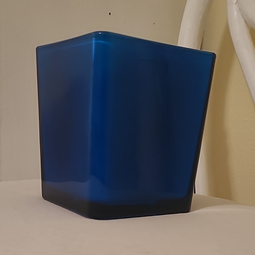 Blue Glass Vase